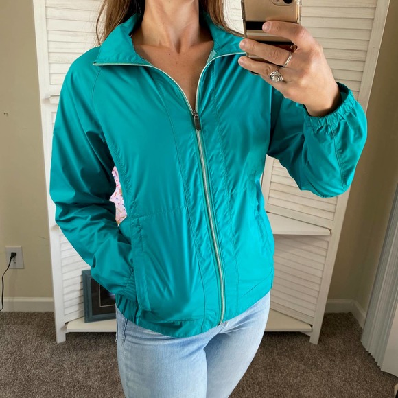 Columbia Jackets & Blazers - Columbia blue full zip hooded jacket